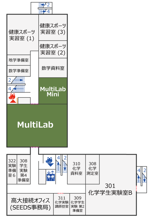 実験棟3階