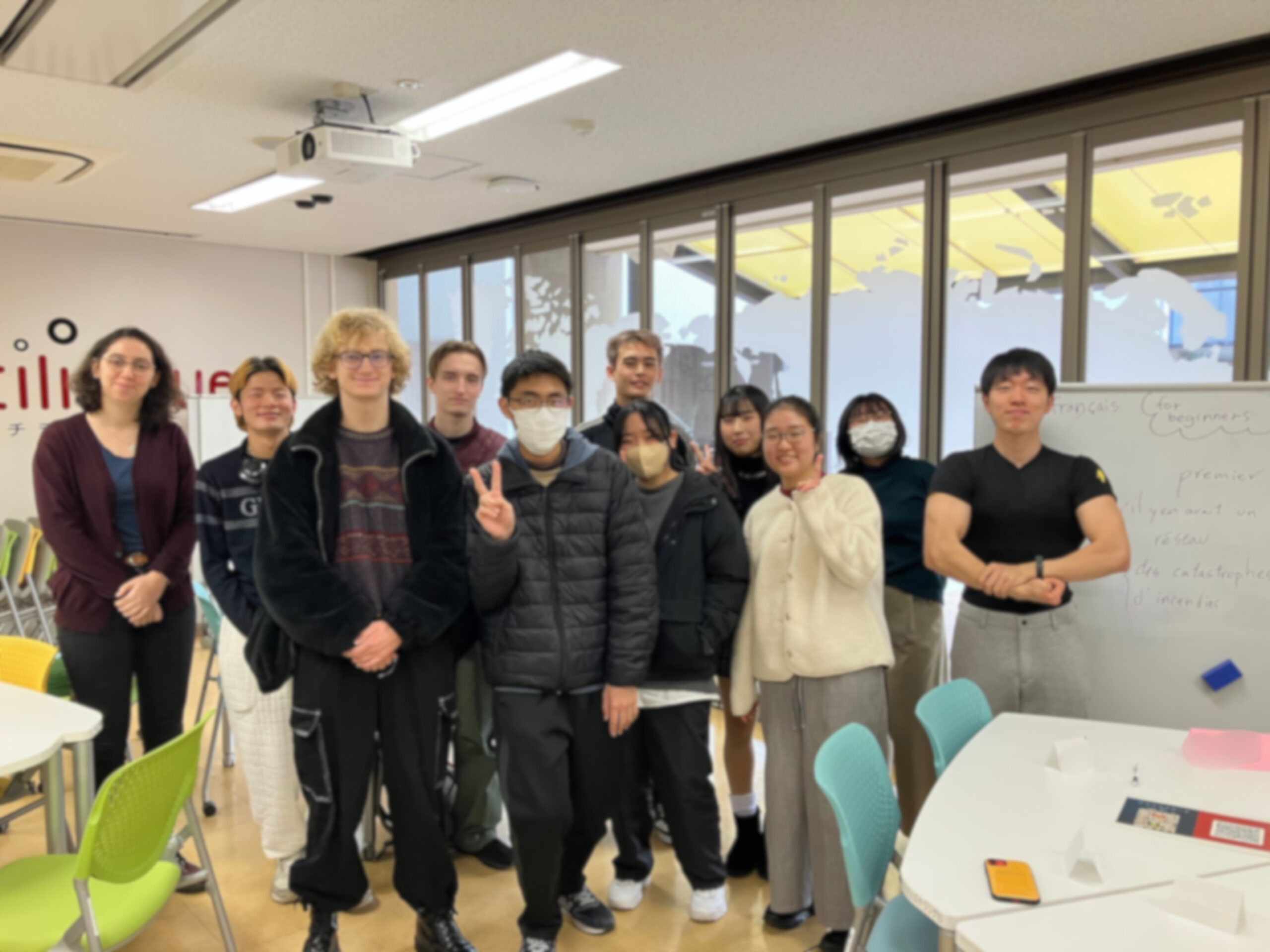 多言語カフェの様子